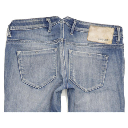 Diesel Women Blue Skinny Slim Stretch Jeans W28 L31