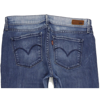 Levi's Demi Curve Women Blue Skinny Slim Stretch Jeans W28 L31