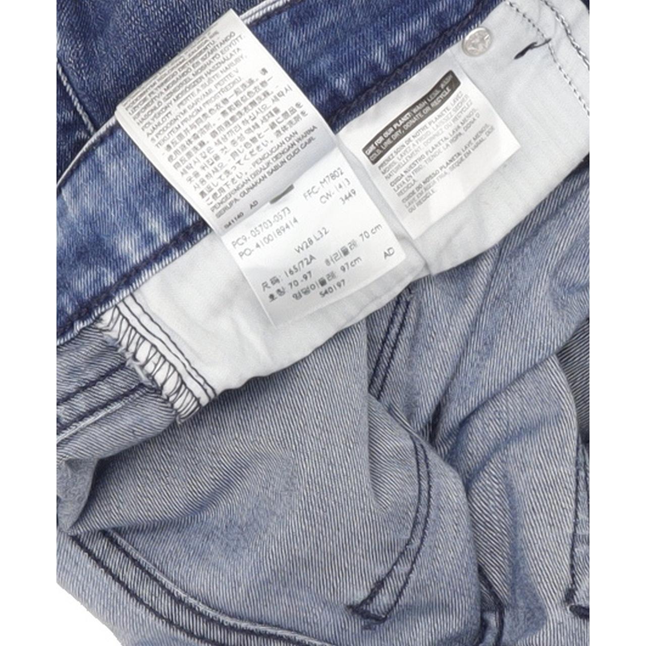 Levi's Demi Curve Women Blue Skinny Slim Stretch Jeans W28 L31