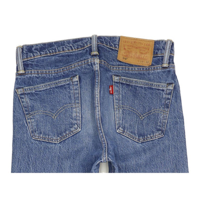 Levi's 510 Men Blue Skinny Slim Stretch Jeans W28 L31