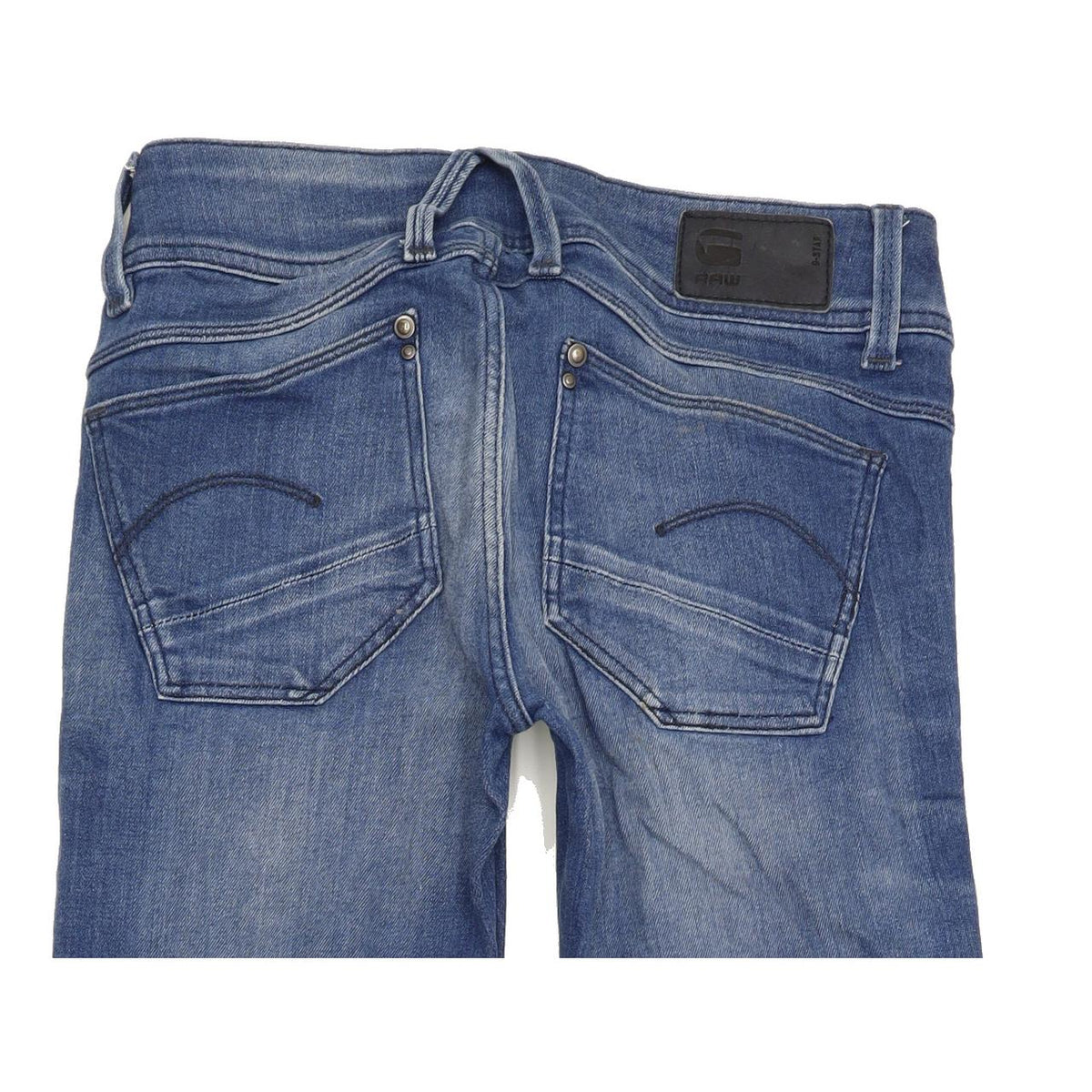 G-Star Lynn Women Blue Skinny Slim Stretch Jeans W24 L31