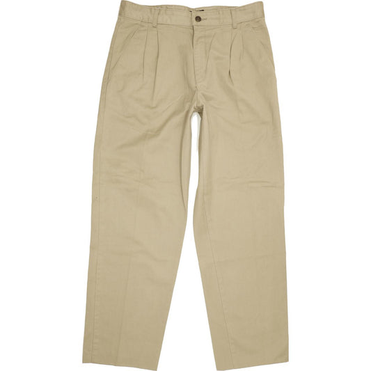 Lee Champ Men Beige Straight Regular Trousers W33 L30