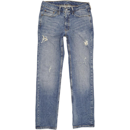 Levi's 514 Men Blue Straight Slim Stretch Jeans W32 L31