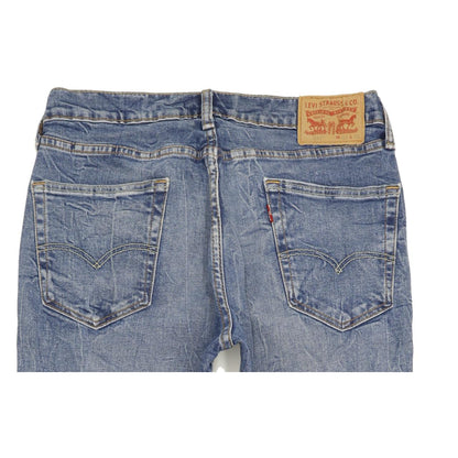 Levi's 514 Men Blue Straight Slim Stretch Jeans W32 L31