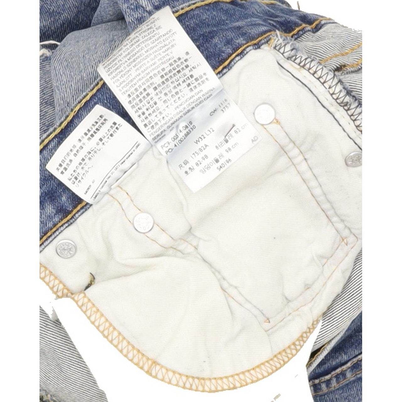 Levi's 514 Men Blue Straight Slim Stretch Jeans W32 L31