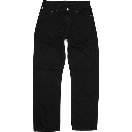 Levi's 751 Men Black Straight Regular Jeans W33 L31