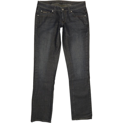 G-Star New Reese Women Blue Straight Slim Stretch Jeans W32 L33