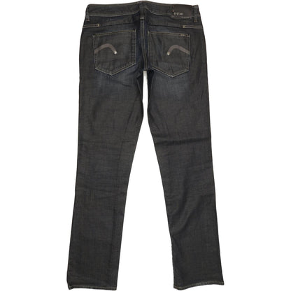 G-Star New Reese Women Blue Straight Slim Stretch Jeans W32 L33