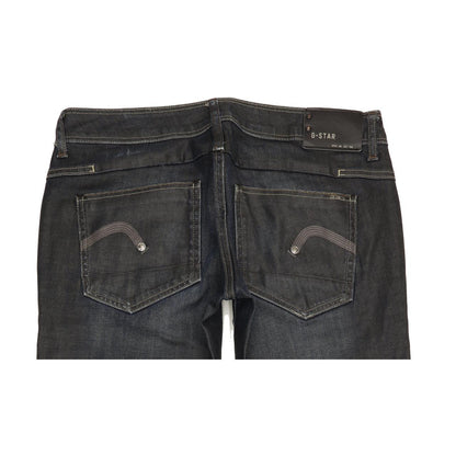 G-Star New Reese Women Blue Straight Slim Stretch Jeans W32 L33