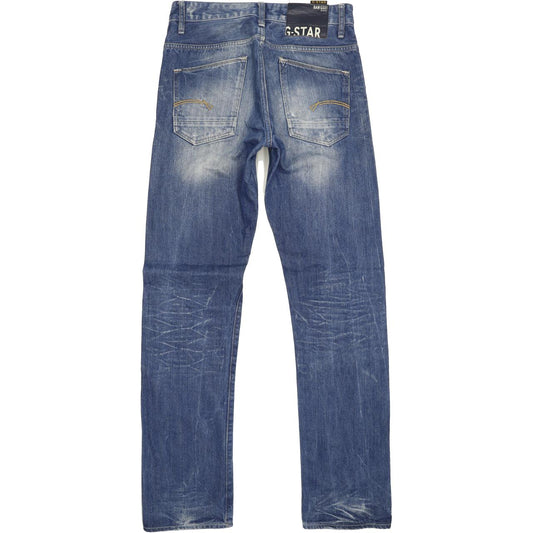 G-Star Yield Men Blue Straight Slim Jeans W29 L33