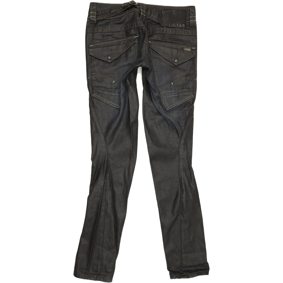 G-Star Exper Women Navy Tapered Slim Jeans W26 L32