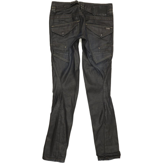 G-Star Exper Women Navy Tapered Slim Jeans W26 L32