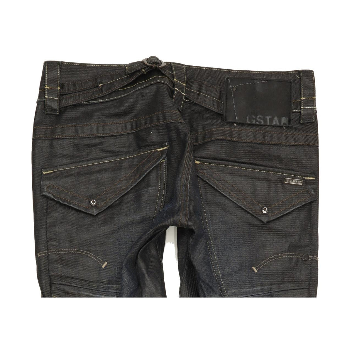 G-Star Exper Women Navy Tapered Slim Jeans W26 L32