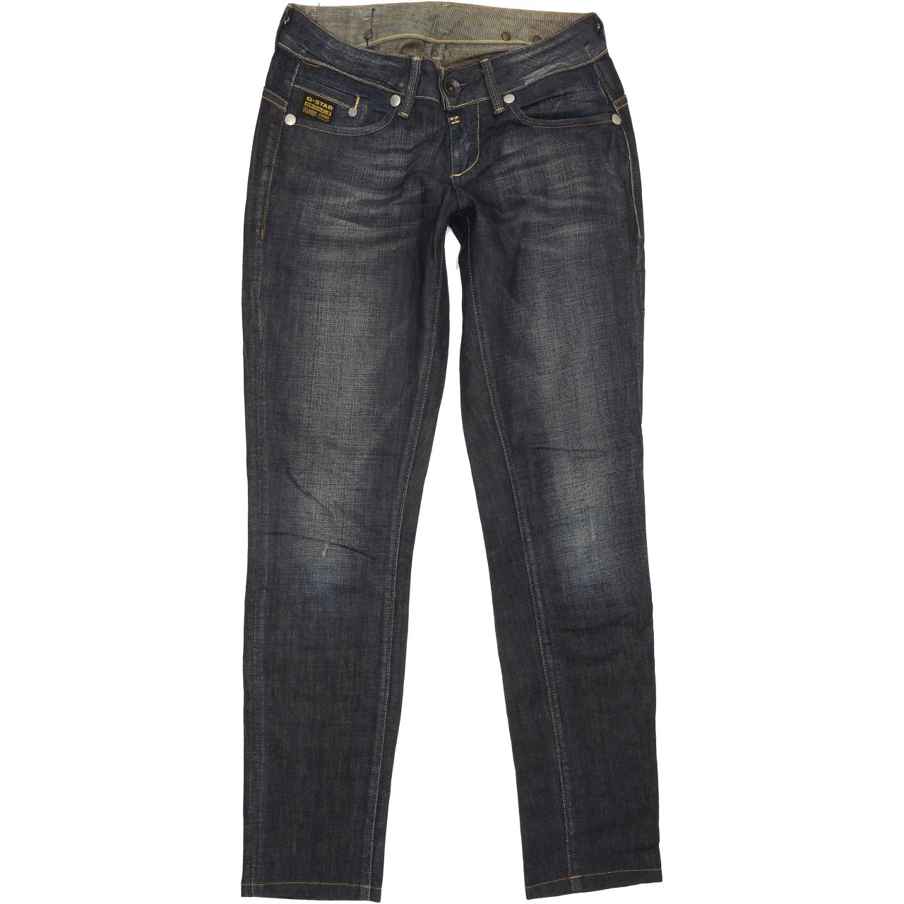 G-Star Midge Women Blue Skinny Slim Stretch Jeans W27 L30