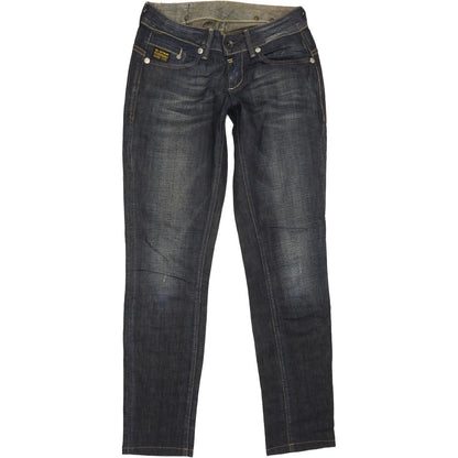 G-Star Midge Women Blue Skinny Slim Stretch Jeans W27 L30