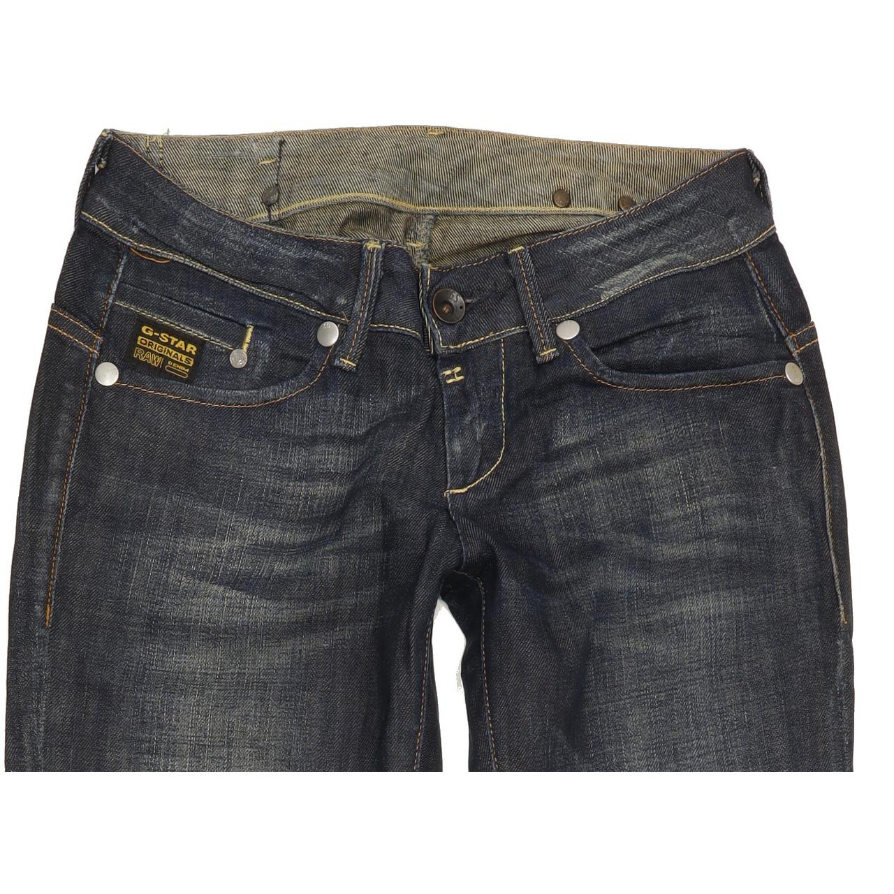 G-Star Midge Women Blue Skinny Slim Stretch Jeans W27 L30