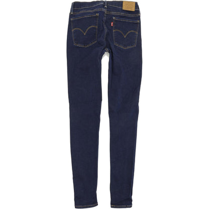 Levi's 710 Women Blue Skinny Slim Stretch Jeans W29 L32