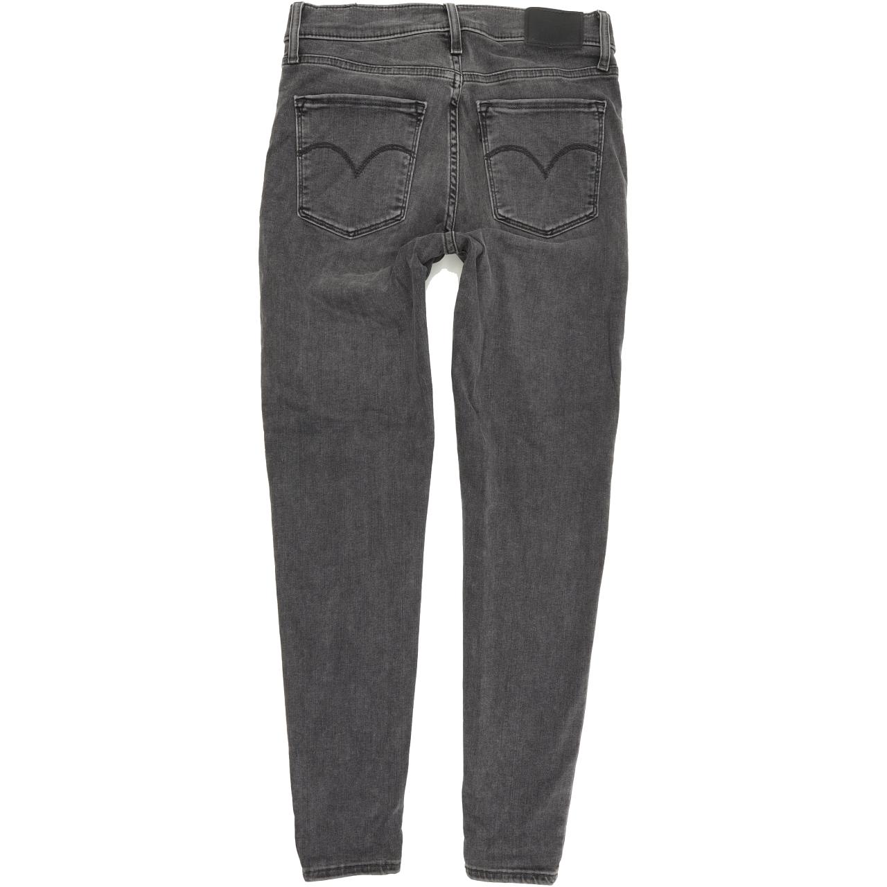 Levi's 720 High Rise Super Women Blue Skinny Slim Stretch Jeans W28 L28