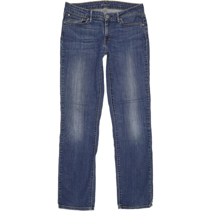 Levi's Slight Curve Women Blue Straight Slim Stretch Jeans W30 L31