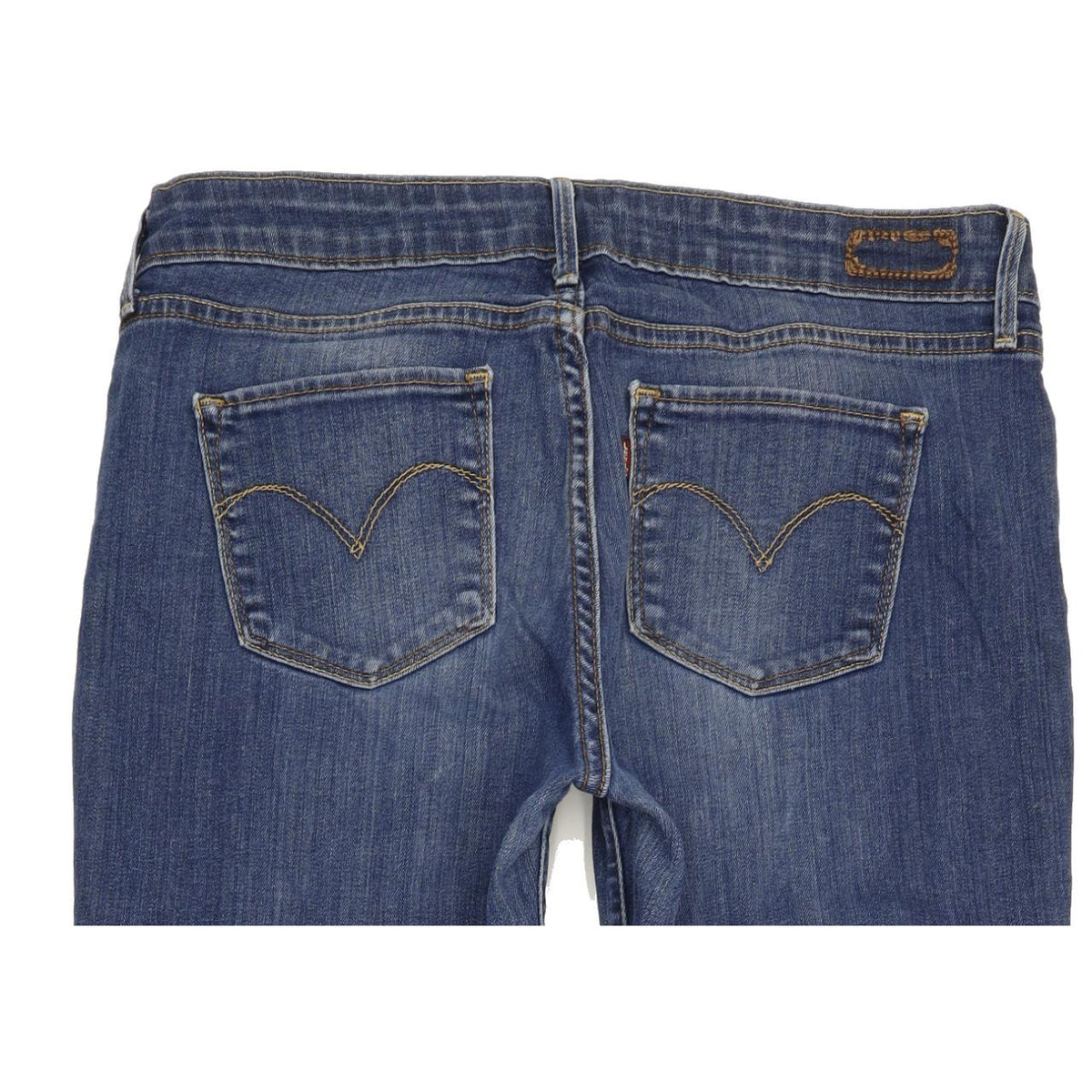Levi's Slight Curve Women Blue Straight Slim Stretch Jeans W30 L31