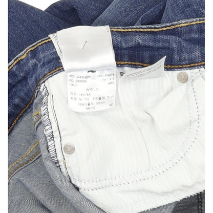 Levi's Slight Curve Women Blue Straight Slim Stretch Jeans W30 L31