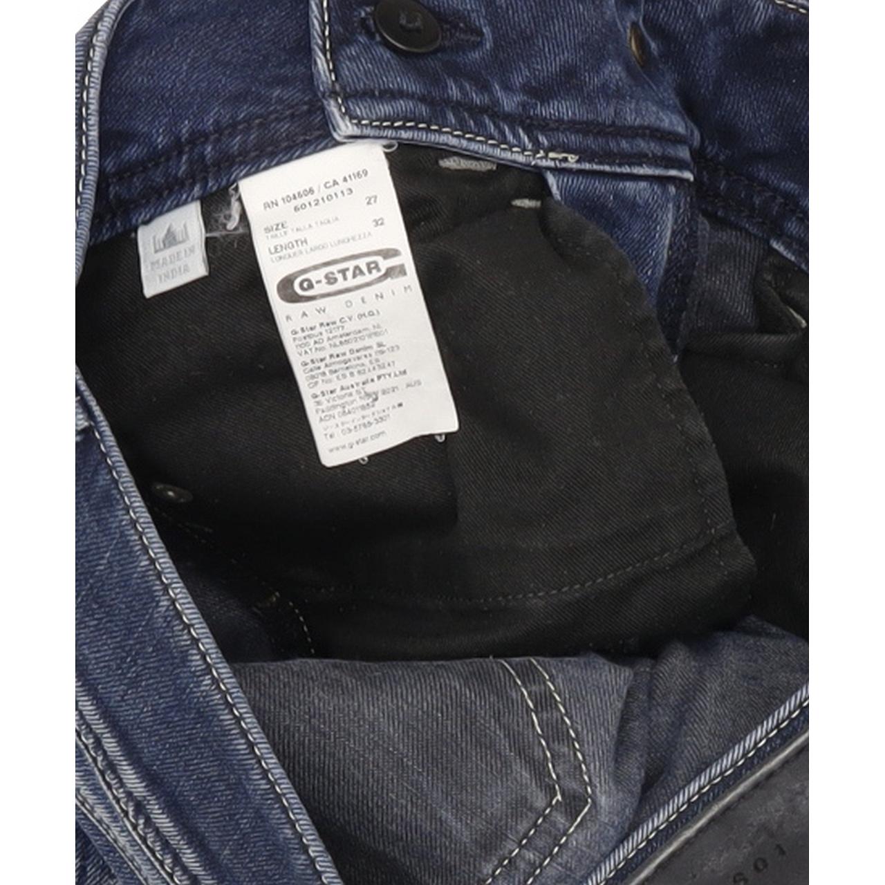 G-Star Lynn Women Blue Straight Slim Stretch Jeans W27 L31