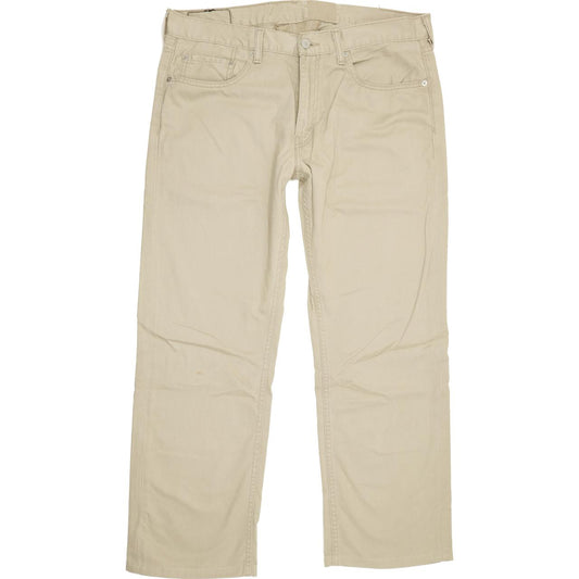 Levi's 559 Men Beige Straight Relaxed Jeans W35 L28