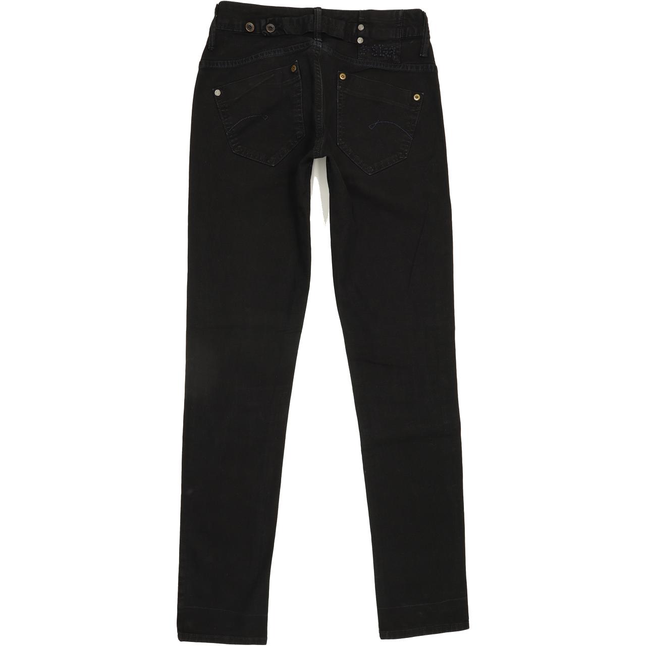 G-Star Women Black Skinny Slim Jeans W26 L31