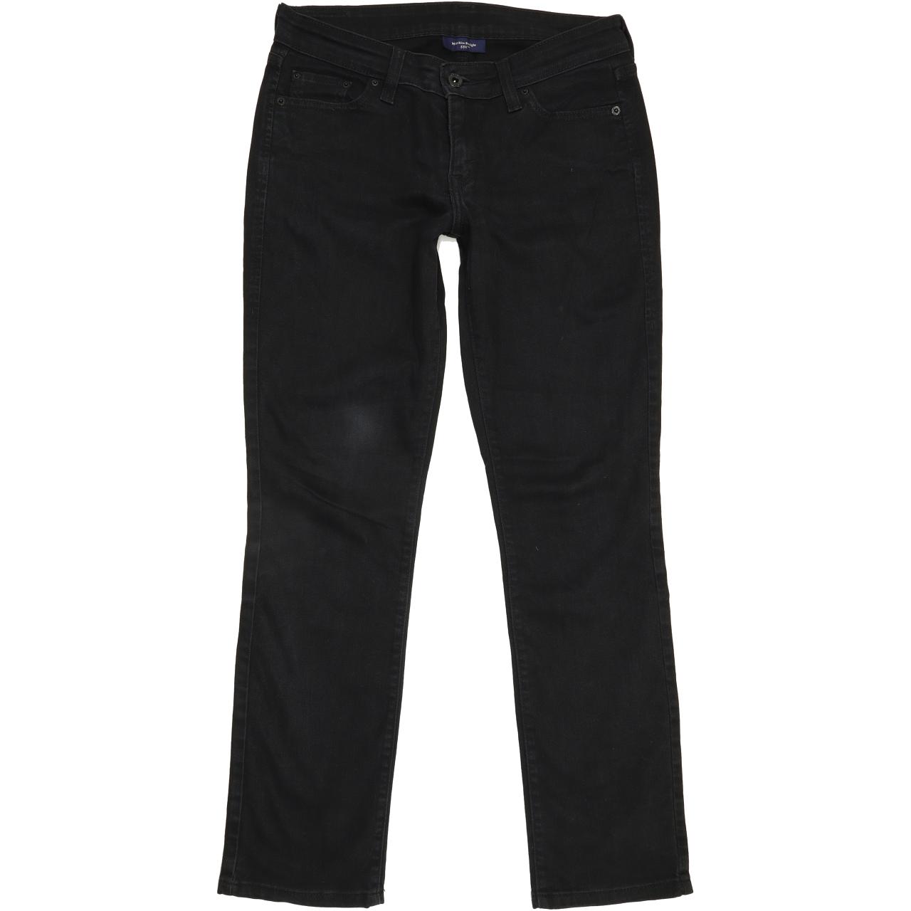 Levi's 552 Women Black Straight Slim Jeans W29 L29