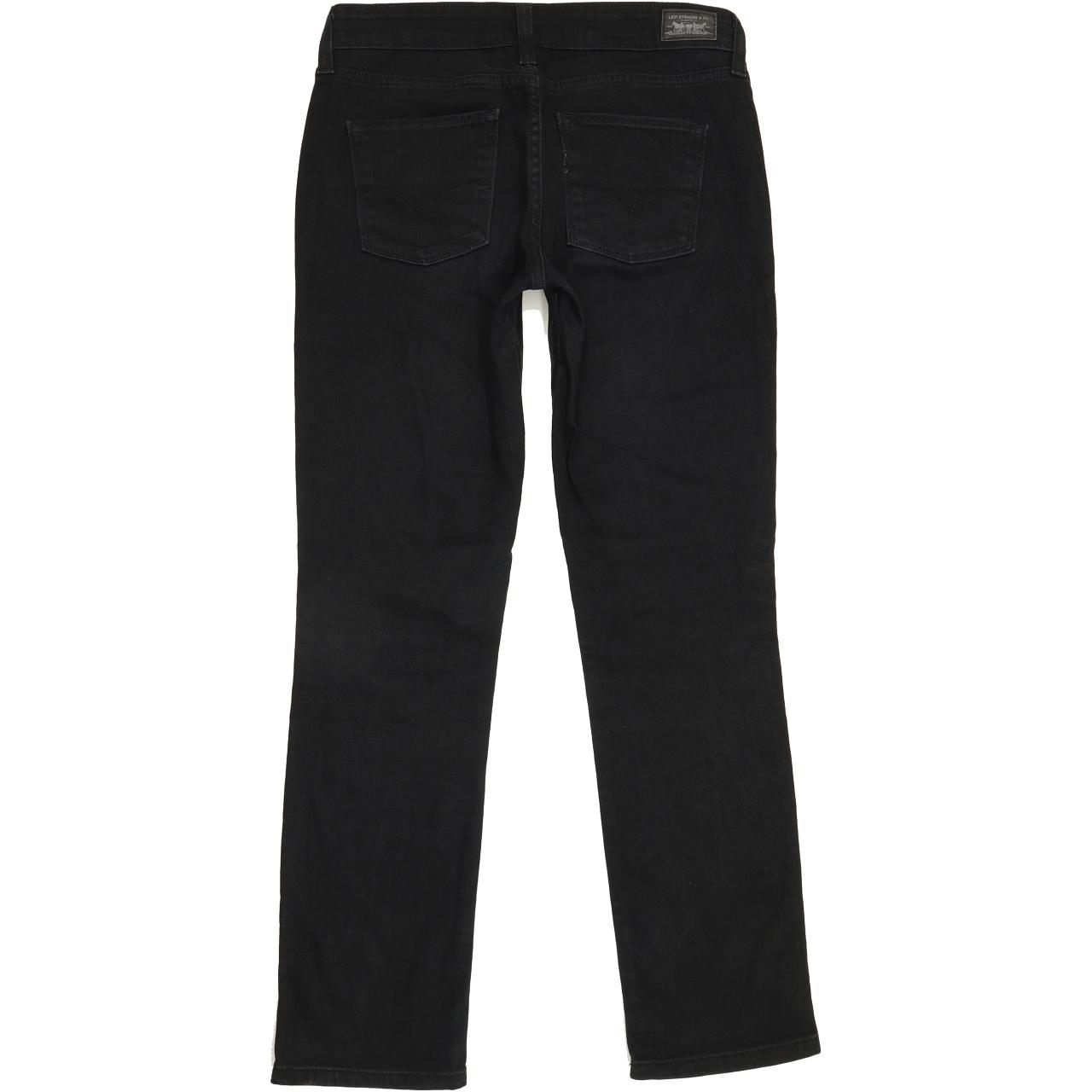 Levi's 552 Women Black Straight Slim Jeans W29 L29