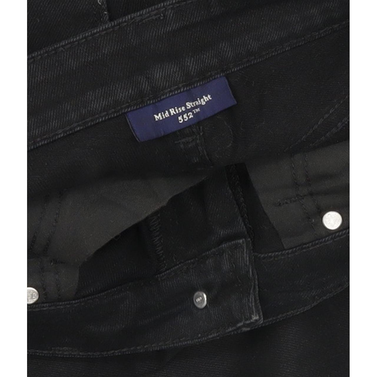 Levi's 552 Women Black Straight Slim Jeans W29 L29