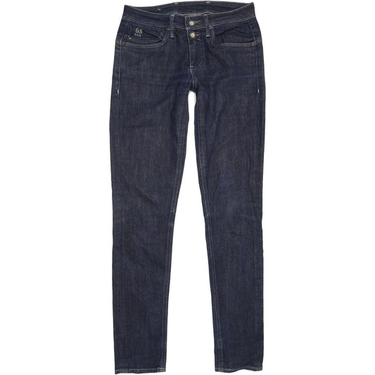 G-Star Tag Women Blue Skinny Slim Stretch Jeans W29 L31