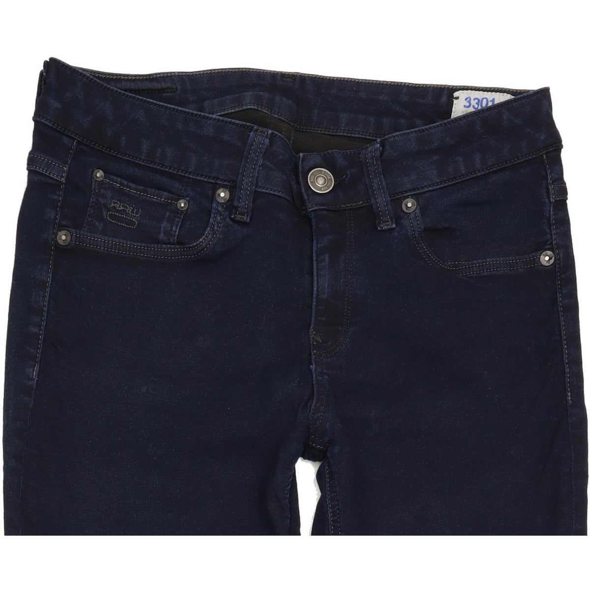 G-Star Contour Women Navy Skinny Slim Stretch Jeans W29 L31