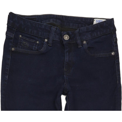 G-Star Contour Women Navy Skinny Slim Stretch Jeans W29 L31