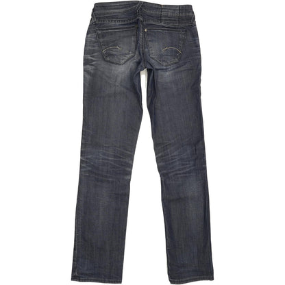 G-Star Women Blue Straight Slim Jeans W26 L31