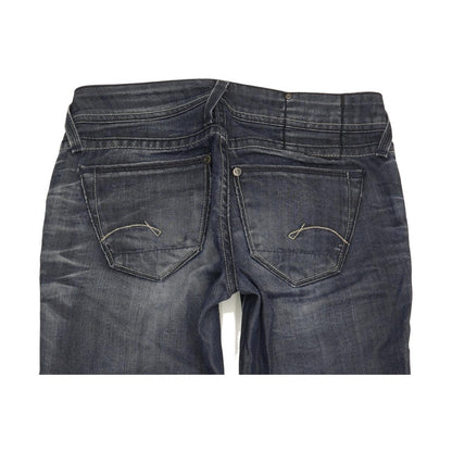G-Star Women Blue Straight Slim Jeans W26 L31