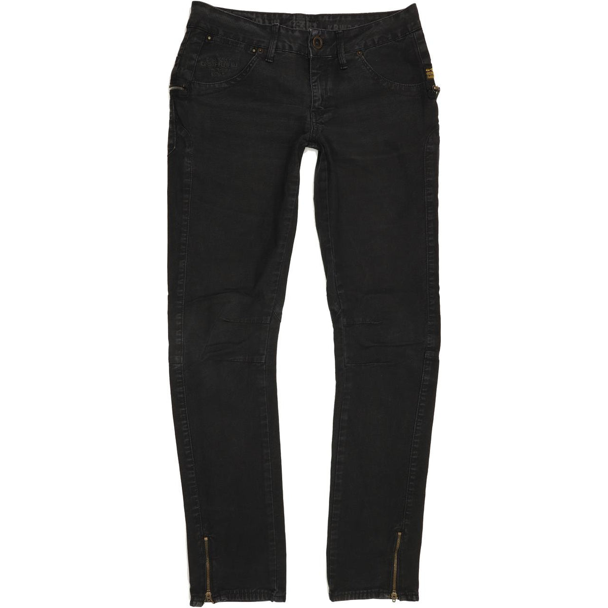 G-Star Jack Women Black Skinny Slim Stretch Jeans W30 L31