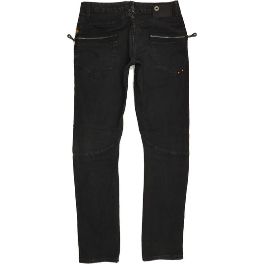 G-Star Jack Women Black Skinny Slim Stretch Jeans W30 L31