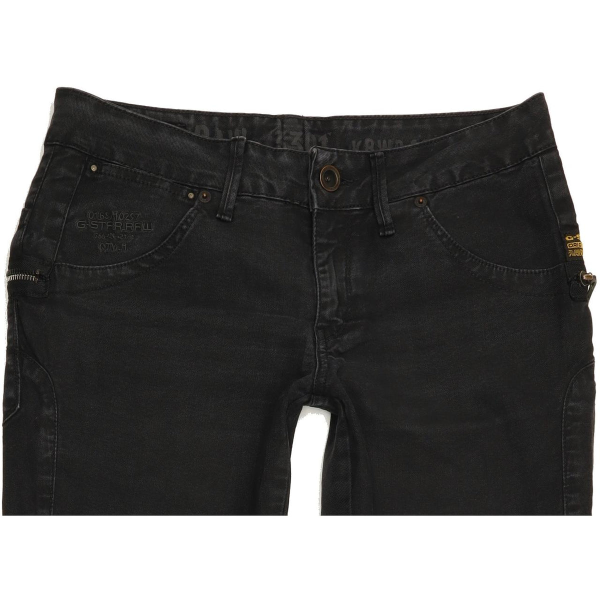 G-Star Jack Women Black Skinny Slim Stretch Jeans W30 L31