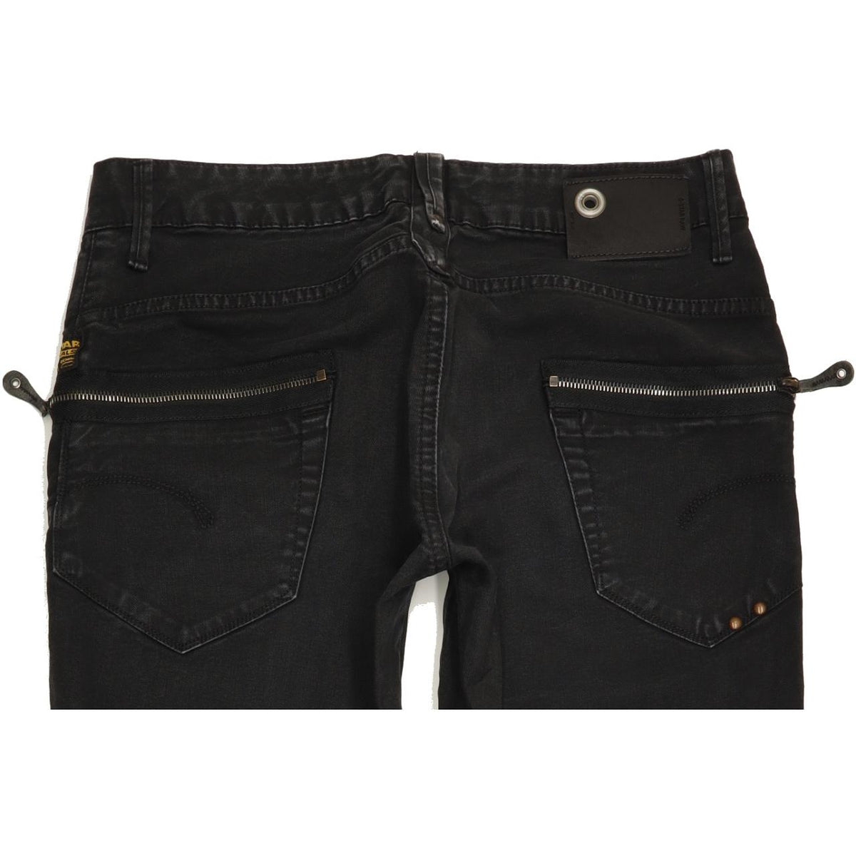 G-Star Jack Women Black Skinny Slim Stretch Jeans W30 L31