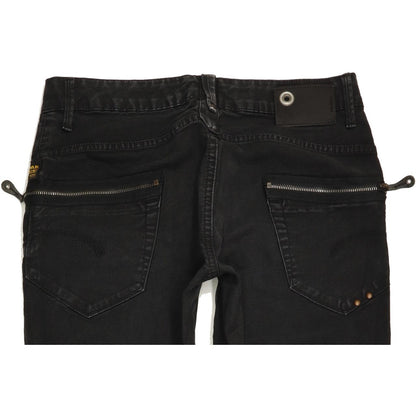 G-Star Jack Women Black Skinny Slim Stretch Jeans W30 L31