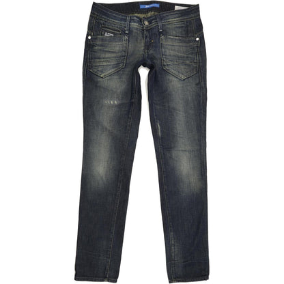 G-Star Low T Women Blue Tapered Slim Jeans W27 L32