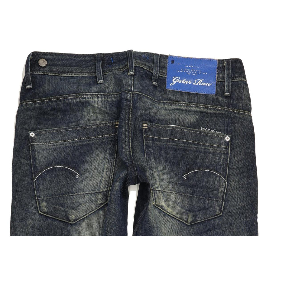 G-Star Low T Women Blue Tapered Slim Jeans W27 L32