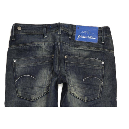 G-Star Low T Women Blue Tapered Slim Jeans W27 L32