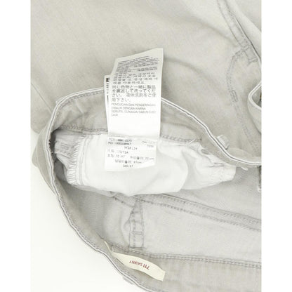 Levi's 711 Women Grey Skinny Slim Stretch Jeans W28 L34