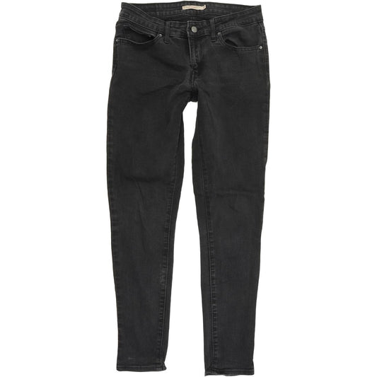 Levi's 711 Women Purple Skinny Slim Stretch Jeans W29 L30