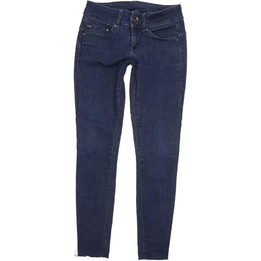 G-Star Midge Cody Mid Women Blue Skinny Slim Stretch Jeans W26 L27