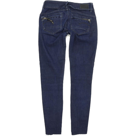 G-Star Midge Cody Mid Women Blue Skinny Slim Stretch Jeans W26 L27