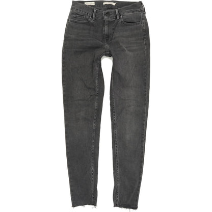 Levi's 710 Women Grey Skinny Slim Stretch Jeans W28 L29