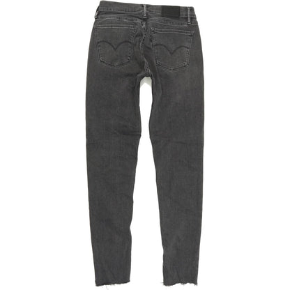 Levi's 710 Women Grey Skinny Slim Stretch Jeans W28 L29
